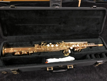 Mint Condition Yanagisawa WO2 Soprano Saxophone, Serial # 00395875
